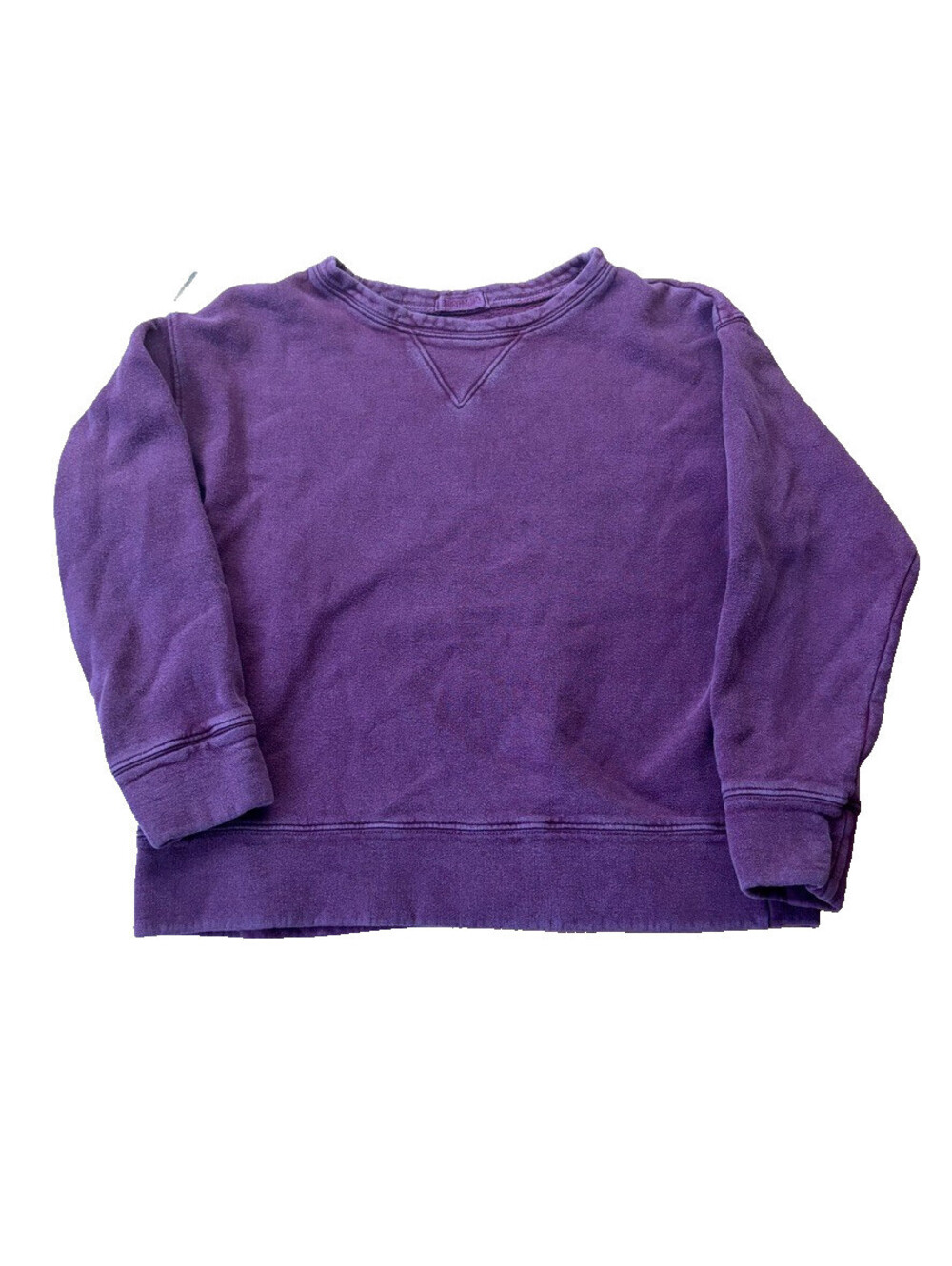 CP Shades Pullover Sweatshirt Womens XS Purple Cotton Made in USA